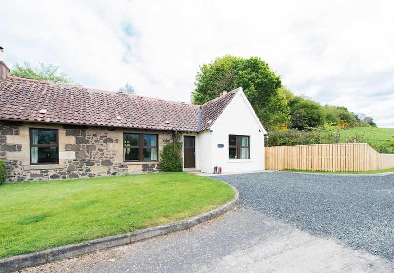 Douglas Fir Lodge With Hot Tub Near Cupar Fife Luthrie Exteriör bild